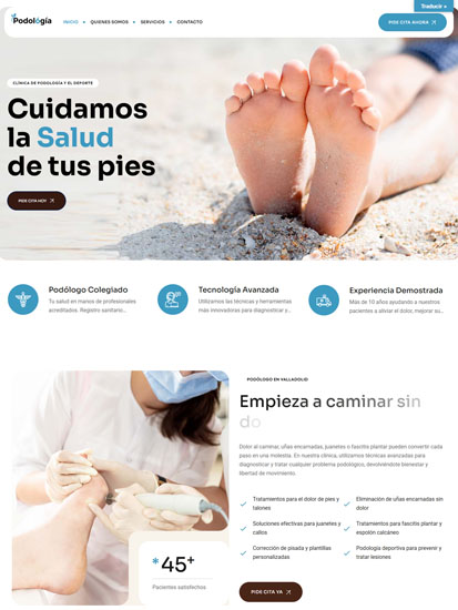 Web Salud Podología